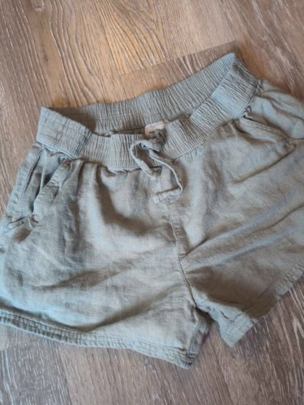 Abercrombie Kids Linen-Blend Shorts 9/10 girls